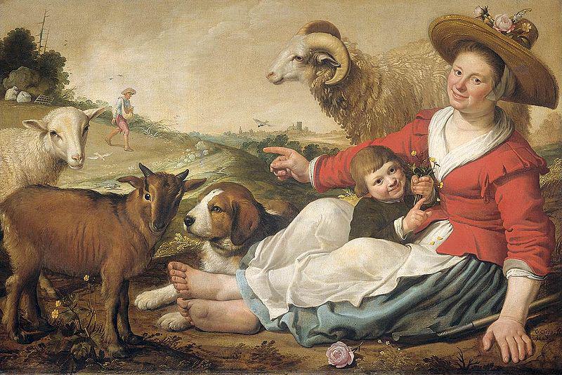 Jacob Gerritsz Cuyp The Shepherdess oil painting picture